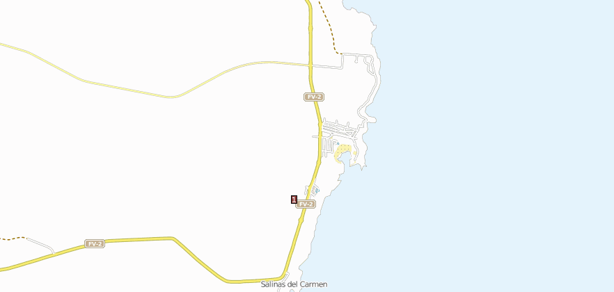 Fuerteventura Reiseführer und Fuerteventura-Sehenswürdigkeiten  per Landkarte