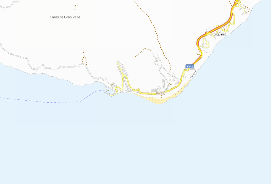 Morro Jable Stadtplan mit Luftbild und Unterkünften von Fuerteventura