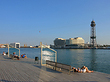 Foto Seilbahn über dem Hafen von Barcelona